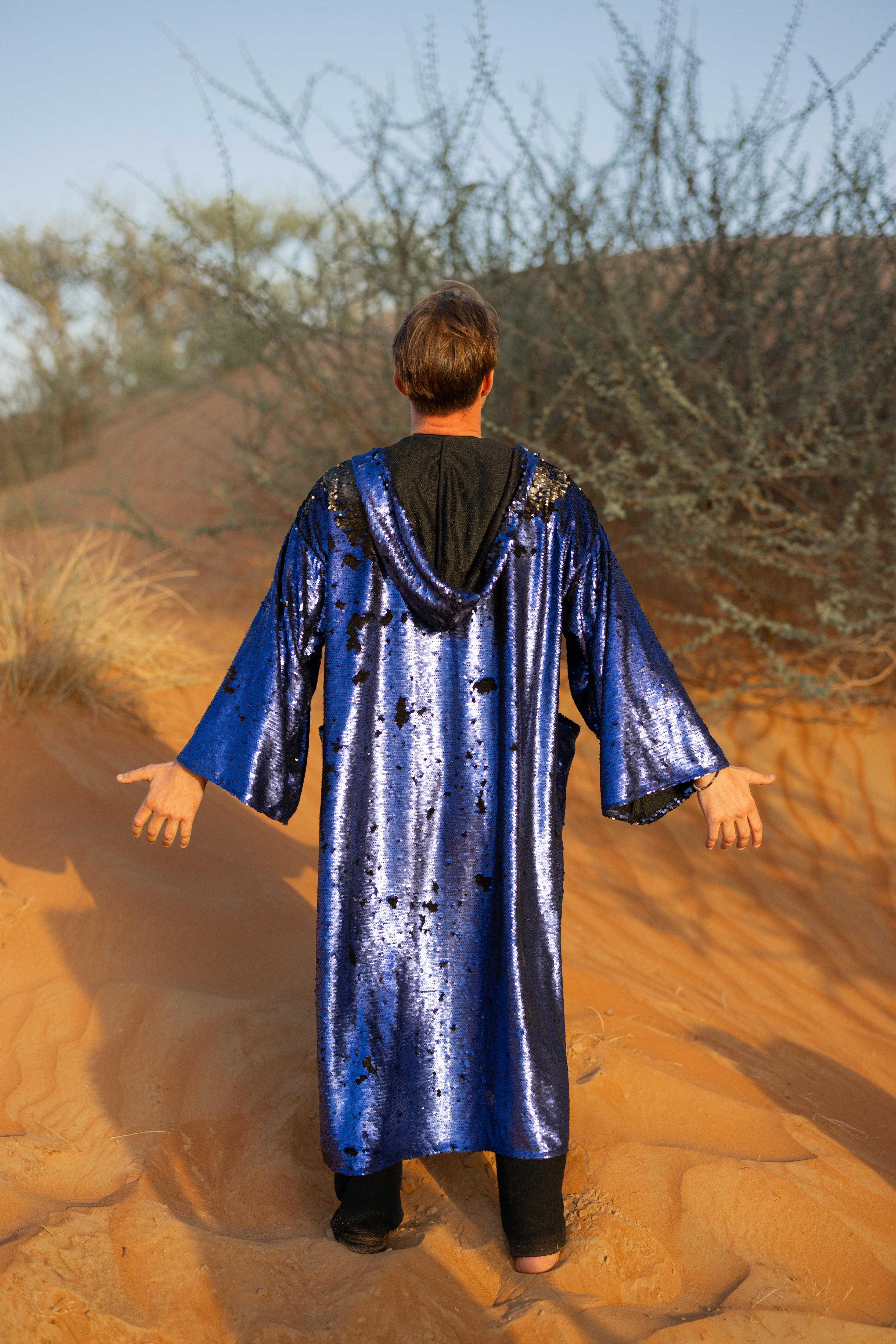 Lucian Sequin Kimono - Majestic – We Are Pavone